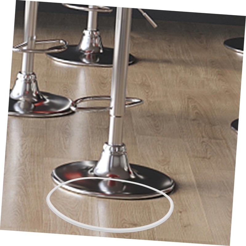SHINEOFI Bar Stool Floor Protector Ring Durable Rubber Base Protector