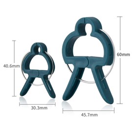 PERSZEN PERSZEN 60PCS Plant Clips 2 Sizes Adjusting Reusable Garden Plant Supports Clips for Supporting Stems of Flower Vine Vegetables Tomatoes Climbing