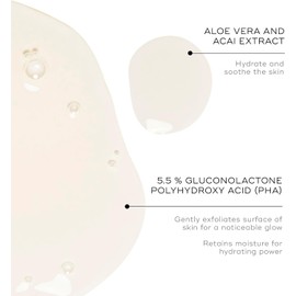 Medik8 Press & Glow Daily Exfoliating Pha Tonic Con Activador De Enzimas - Tóner De Ácido Polihidroxilado - Exfoliante De Limpieza Suave Para Aclarar, Tonificar La Piel Y Enrojecer - Para Piel De Vidr