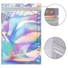 Lopsity 100PCS Clear Front Resealable Heat Sealable Foil Bags with