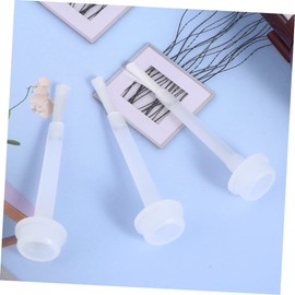 Vaguelly 1 Set Dip Powder Replacement Liquid Brushes for Nail Varnish Convenient White Brush for Efficient Dipping Powder Application and Easy Replacement