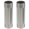 Aoserge 1" NPT Stainless Steel Nipple Pipe Fitting, 4" Length,