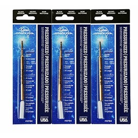 Fisher SPR4 Space Pen Pressurized Ballpoint Ink Refill, Medium Point, Pack of 3, Black Ink