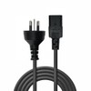 LINDY 0.5m Power Cable 10A 3-Pin Plug to IEC C13