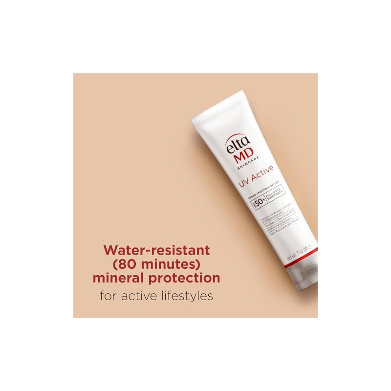 EltaMD Protector solar mineral activo UV con óxido de zinc