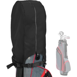 RONGJUKD Golf Bag Rain Cover - Waterproof Golf Bag Hood Cover, Universal Fit for Stand Bags & Cart Bags