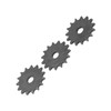 T8F 15T Engine Gears 10mm ID Chain Motor Drive Pinion