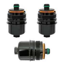 FKG Ecodiesel Engine Oil Filter 8507598AA 68498720AA fit for 2020-2023 Jeep Wrangler JL Jeep Gladiator (EcoDiesel 3.0L V6), 2020-2023 Ram 1500 DT ((EcoDiesel 3.0L V6), Set of 3