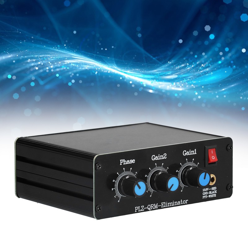 QRM Eliminator Black 1.8 MHz‑30MHz X Phase Eliminators Adjustable Signal