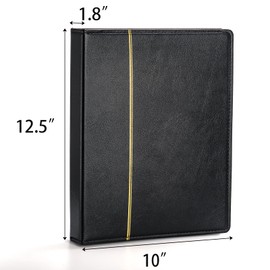 Jucoan Coin Collection Album, 310 Pockets Coin and Currency Collecting Album, 60 Pockets Paper Money Stamp + 250 Pockets Coin Holder Books, Coin Collecting Supplies for Collectors