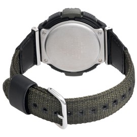 Casio SGW100 Series | Digital Watch & Compass | Green/Fabric Strap | 200M WR | 100 SEC Stopwatch | Twin Sensor for Direction & Temperature | Low Temp Resistant | Auto Calendar | Multi Alarm