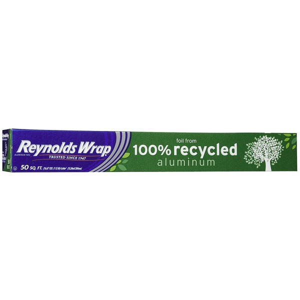 REYNOLDS Aluminum Foil, 100% Recycled, 50-Sq. Ft.