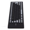Silicone Keyboard Fully Sealed Design Lightweight Portable Silent Soft Comfortable