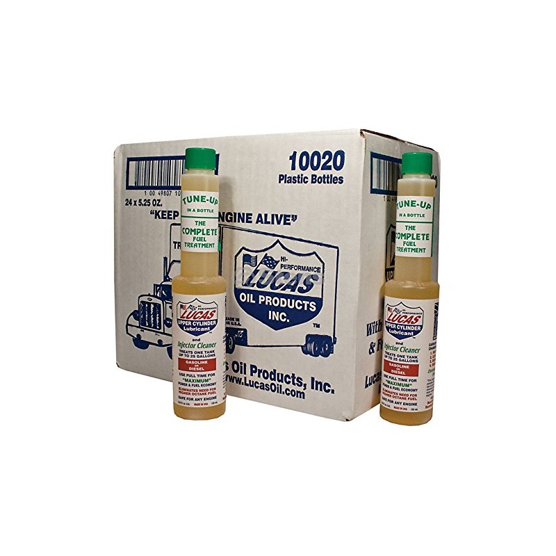 Lucas Oil OEM Fuel Injector Clnr / 24 Btls/5.25 Oz