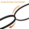 100Pcs 8 Inch Heavy Duty Industrial Zip Toes 40lbs Tensile