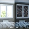 Donox Blackout Window Privacy Film UV Static Window Film No