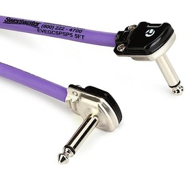 Pro Co SS-EVEGCSPSP5 Evolution Right Angle to Right Angle Pancake Guitar Cable - 5-foot