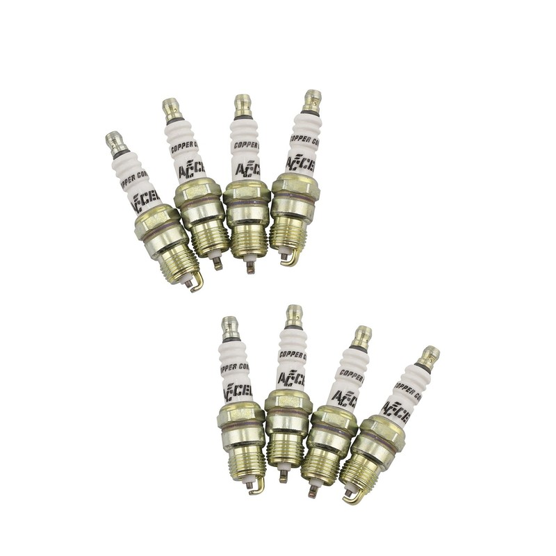 ACCEL 8198 Performance U-Groove Header Spark Plug - Pack of