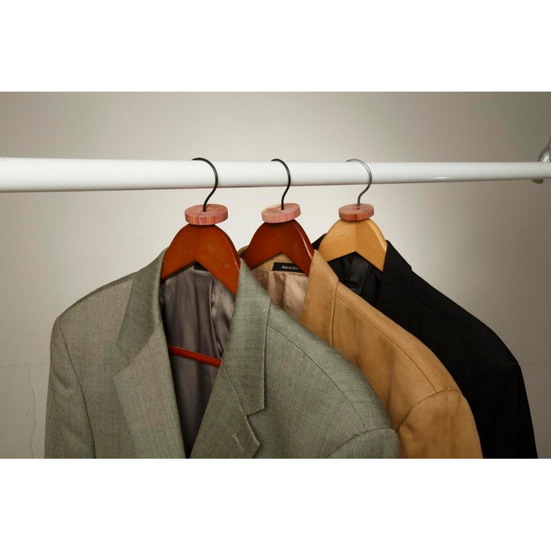 Cedar Essence Cedar Rings (40 Pack) Made in USA