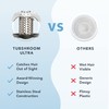 TubShroom Ultra Revolutionary Bath Tub Drain Protector Hair Catcher/Strainer/Snare, Stainless