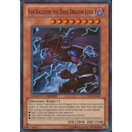 Yu-Gi-Oh! - Van'Dalgyon the Dark Dragon Lord (CT07-EN007) - 2010 Collectors Tin - Limited Edition - Super Rare