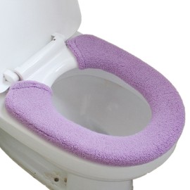 Vimeet Warmer Washable Toilet Seat Pad Bathroom Toilet Seat Covers Closestool Seat Pad Toilet Seat Cover Toilet Seat Cover Toilet Seat Cushion Toilet Seat Cover for Universal Toilet Seat Light Purple