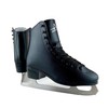 American Athletic Shoe Men's Leather Lined Figure Skates, Black, 12
