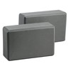 EXERZ Yoga Blocks 2pcs Gym Bricks High Density EVA Foam
