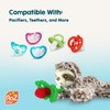 RaZbaby RaZbuddy JollyPop Pacifier Holder w/ Removable Baby Pacifier -