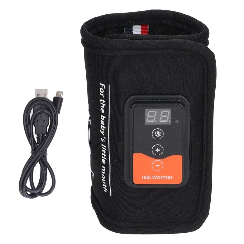 Portable Bottle Warmer USB Dinosaur Design Car Storage Lid Thermostat