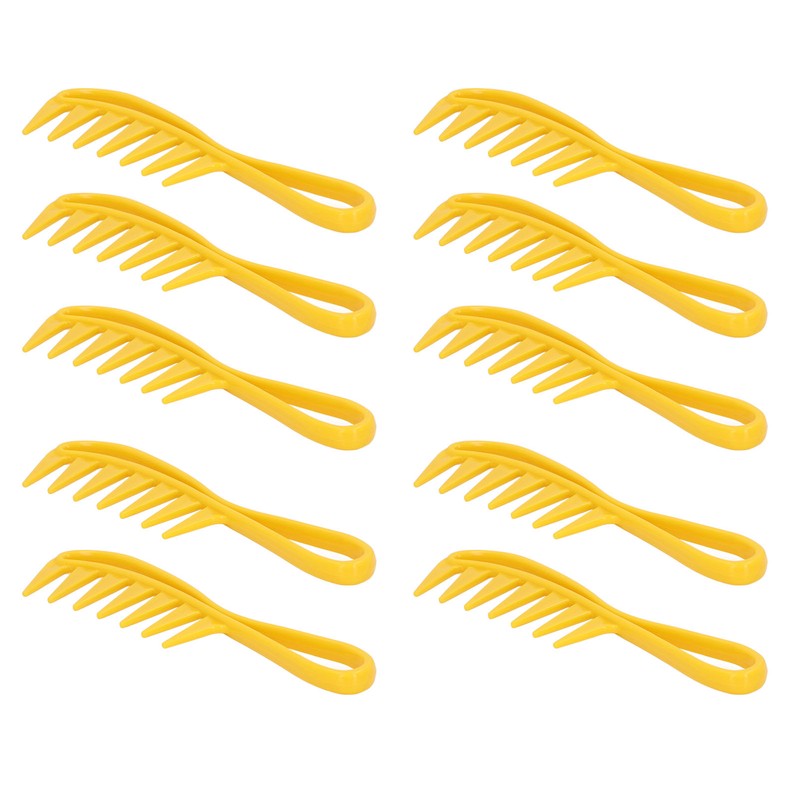 10pcs Wide Tooth Comb Large Texture Combs Wide Tooth Curl