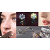 Carperton Nose Rings Studs L Nose Studs Screw Nose Rings