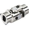 cciyu Chrome Steering joints 13/16-36 Spline X 3/4" DD U-Joint