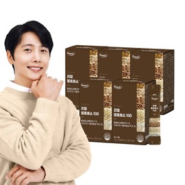 Real Grain Fermentation Enzyme 100 30 Packs x 5 Boxes (4+1) Peach Flavored Grain Enzyme / Upgraded to 800,000 Enzyme Activity Level / 리얼 곡물 발효효소 100 30포 x 5박스 (4+1) 복숭아맛 곡물효소  80만 역가수치 업그레이드