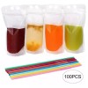 utensilios camping/utensilios cocina para acampar 100 Pcs Bolsa De Bebida