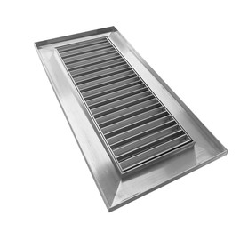 Chameleon Floor Vent Registers - Match Any Floor Tile, Hardwood or Laminate (2 x 12 x 1/2)
