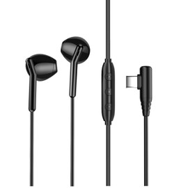 wedoking Wired Gaming Earbuds with ENC Microphone, USB C 7.1 Gaming Headphones Surround Sound in-Line Controller Hi-Res Audio Compatible with PC, Tablet, Phone, Pad, VR