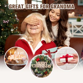 Gift for Grandma, Grandma Christmas Best Gifts Photo Frame,Grandparents Birthday Xmas Gifts for Grandma Nana from Granddaughter Grandson, Nan Gifts for Grandma from Grandkids Presents Picture Frame