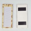 3 Pack Magnetic Shopping List Pad for Fridge, 150 Tear