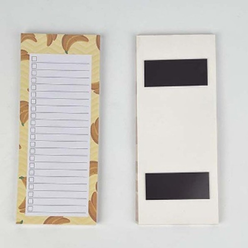 3 Pack Magnetic Shopping List Pad for Fridge, 150 Tear