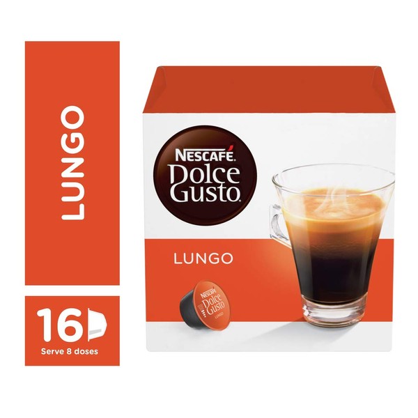 Nescafe Dolce Gusto for Nescafe Dolce Gusto Brewers, Caffe Lungo,