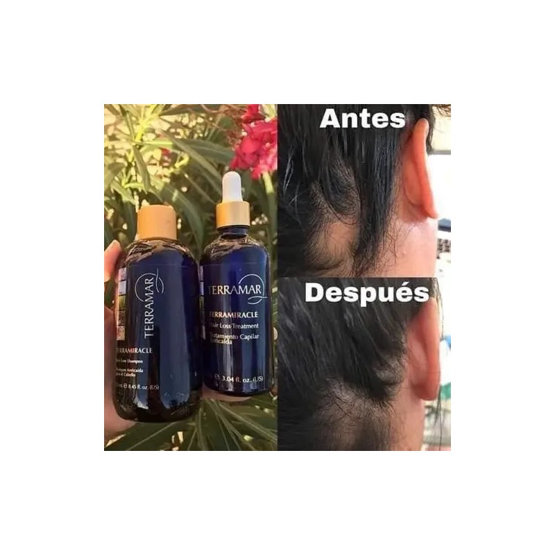 Pack 3 Set Anticaida Shampoo + Suero Crecimiento + Gel