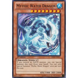 YU-GI-OH! - Mythic Water Dragon (SHSP-EN011) - Shadow Specters - Unlimited Edition - Common