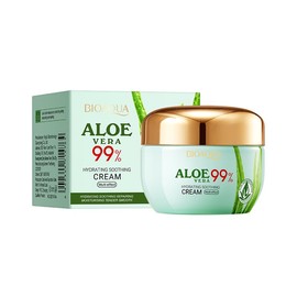 Aloe Vera Soothing Face Cream, Containing Natural Gel, Organic Aloe Vera Gel For Face And Body, Hydrating And Calming Moisturizing Face Cream