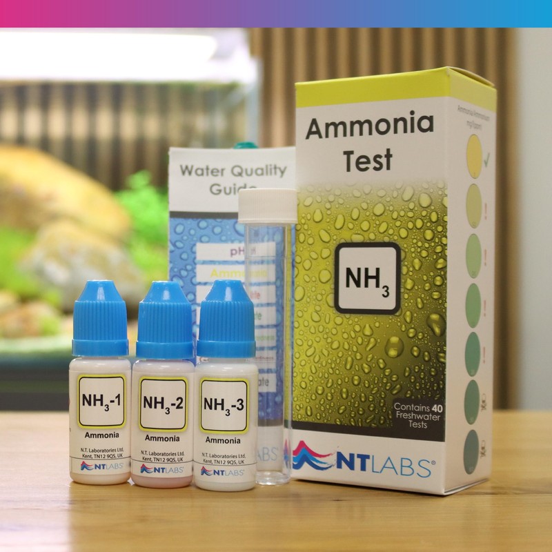 NT Labs Ammonia Test Kit, Aquarium Water Test Kit, Pond