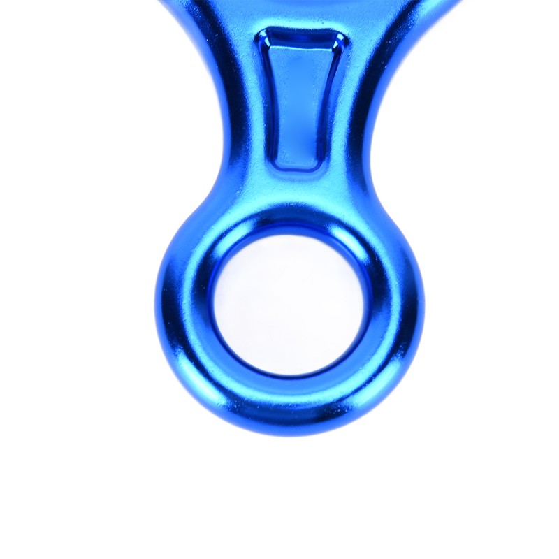 Descender Figure 8 Shape Aluminium Alloy 45KN Descent Abseiling Device