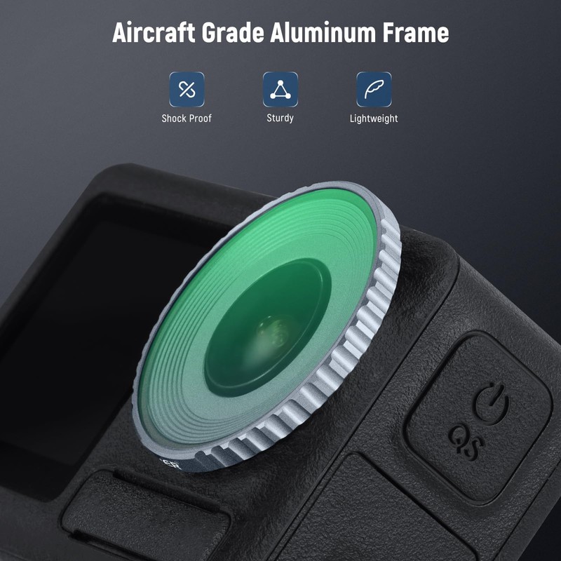 NEEWER Black Mist Diffusion 1/4 Filter Compatible with DJI Osmo