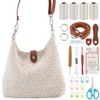 ACRNIGHEET Crochet Bag Kit for Beginners Crochet Purse for Women