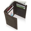 Trifold Wallets for Men RFID - Genuine Leather Slim Mens