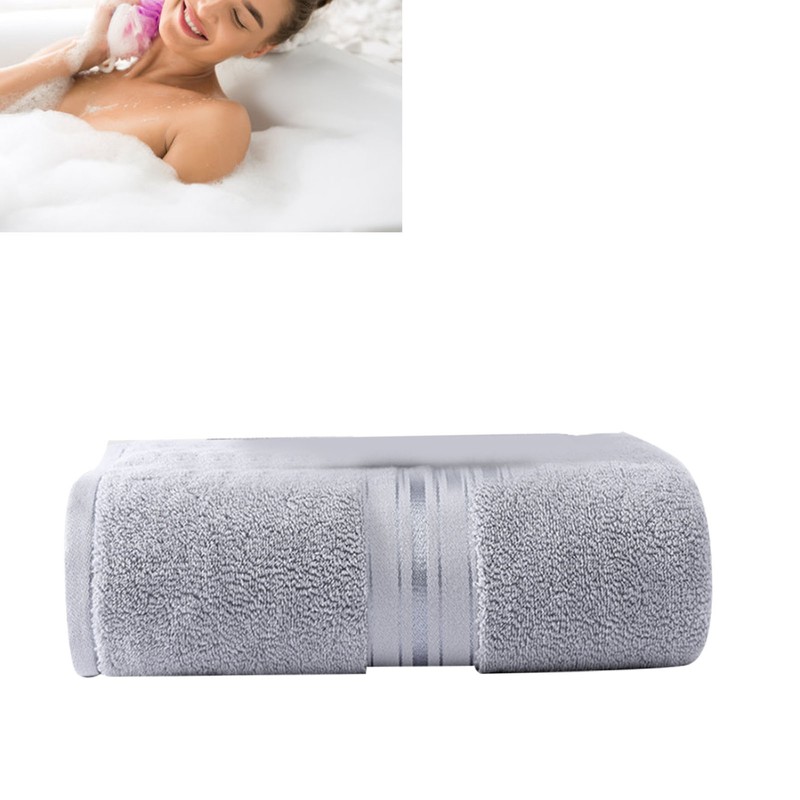 600g Bath Towel 70x140cm Cotton Highly Absorbent Quick Dry Thickened